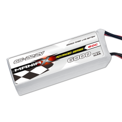 ManiaX 22.2v 6S1P 6000 mAh 60C