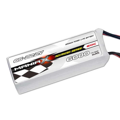 ManiaX 22.2v 6S1P 6000 mAh 60C