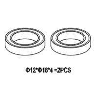 GT000064 Swashplate bearing-6701ZZ For Oneway Bearing Reinforcement Cover-RS5-RS6 GT000064 Swashplate bearing-6701ZZ For Oneway Bearing Reinforcement Cover-RS5-RS6