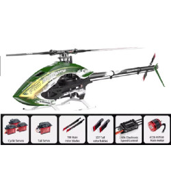 combo RS7 Ultra con palas (Verde)