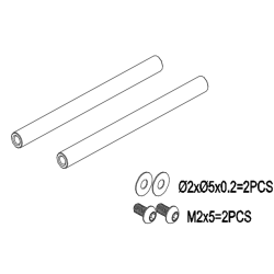 eje de palas S2 eje de palas S2