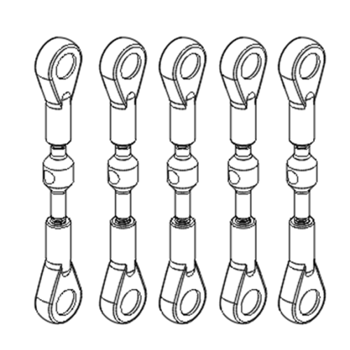 GT000074_Upgrade Pitch Linkage rod set