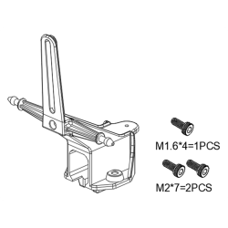 GT080015 Tail Boom Mounting Block Set