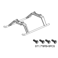 Landing Skid (White)