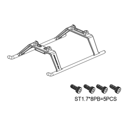 GT080020_Landing Skid (White)