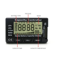 Probador de Batería y medidor de capacidad Probador de Batería y medidor de capacidad